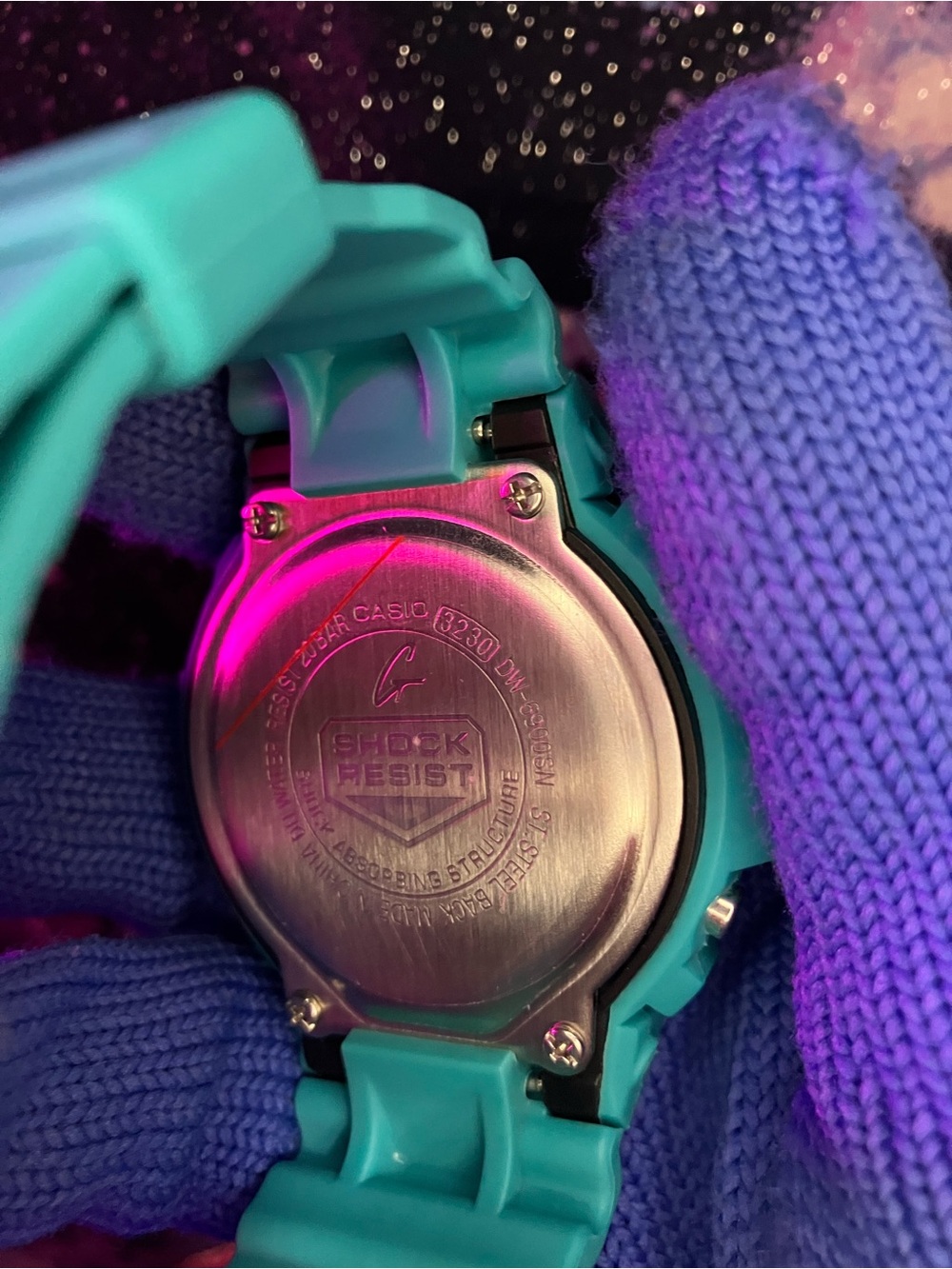 Custom G Shock Teal Style Colorway - Picture 4 of 4